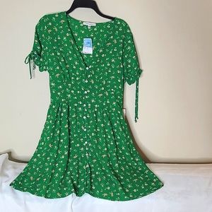 Cute Green Dress Large